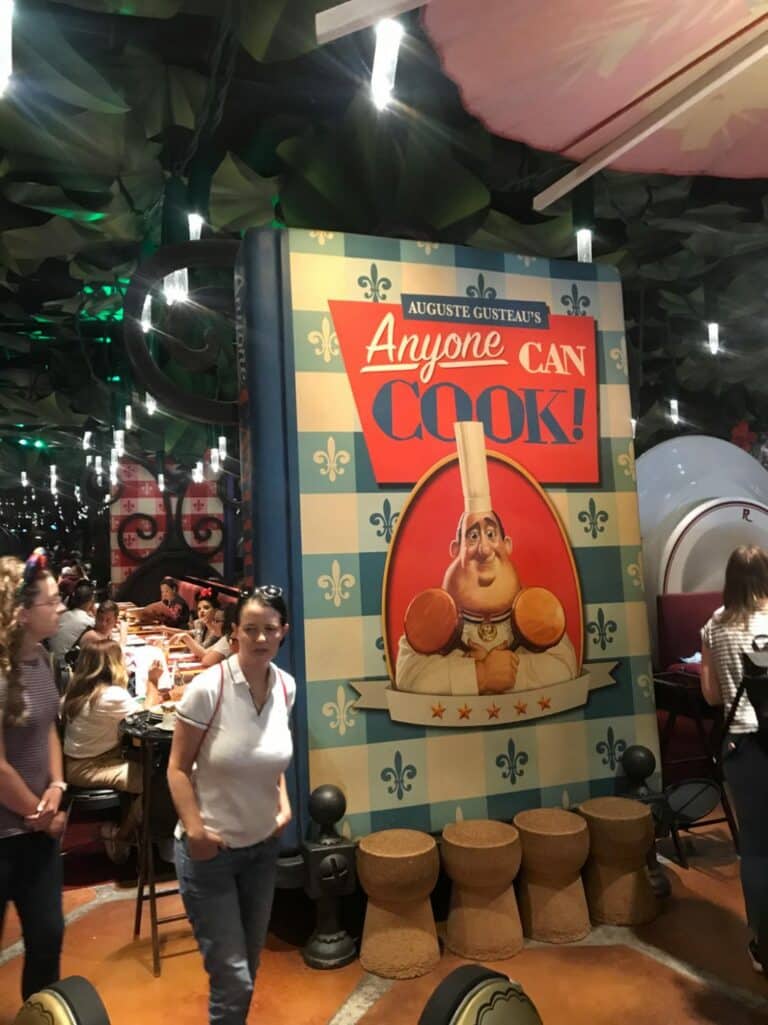 Restaurant “Chez Remy” at Ratatouille, Disneyland Paris