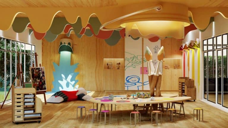 Custom-made Arts & Crafts play zone, Splendido Belmond Hotel, Portofino