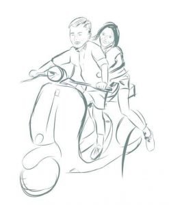 Vespa Video Ride - Astoria Hotel, Rome